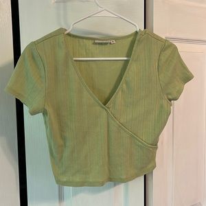 Light Green crop top